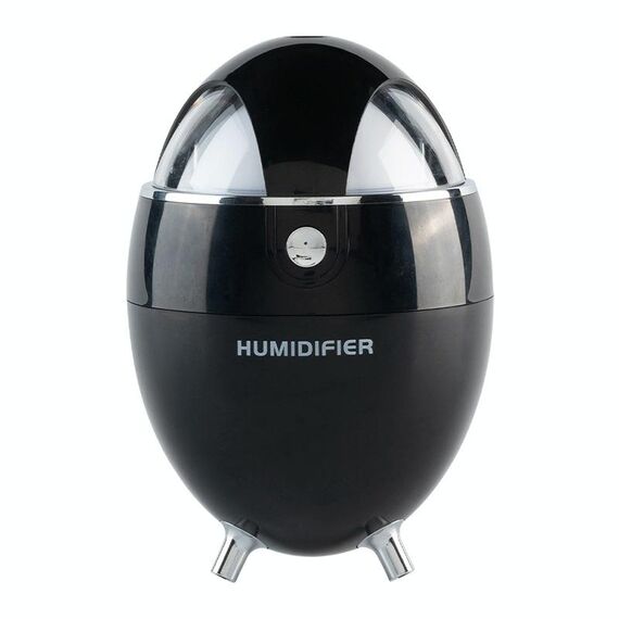Y18 Mini USB Bedroom Spray Bright Night Lamp Humidificatore (nero)