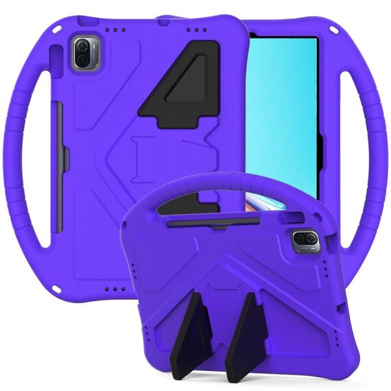 Per Huawei Matepad 11 (2021) Custodia protettiva anti-caduta in EVA con supporto con supporto (viola)