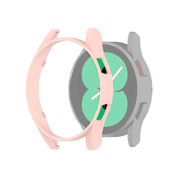 Per Samsung Galaxy Watch4 40mm Mezza copertura Cassa protettiva per PC scavata (rosa)