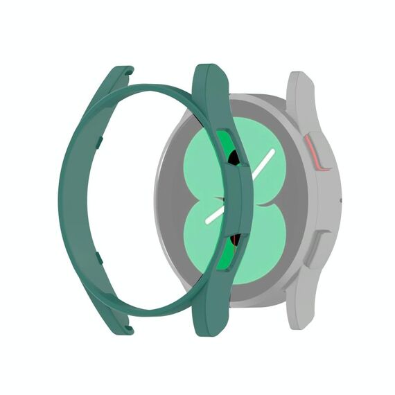 Per Samsung Galaxy Watch4 40mm Mezza copertura Cassa protettiva per PC scavata (verde)