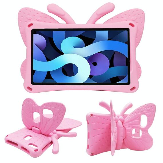 Per Amazon Kindle Fire HD8 2016/2017/2018 Farfalla Bracket Style EVA Bambini Cassa Cassa Cassa Protettiva Cassa protettiva (rosa)