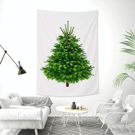 Tappezzeria rettangolare di natale Pech Skin Tapestry Murale Decorazione di Natale Tappezzeria, Dimensioni: 145x215 cm (7)
