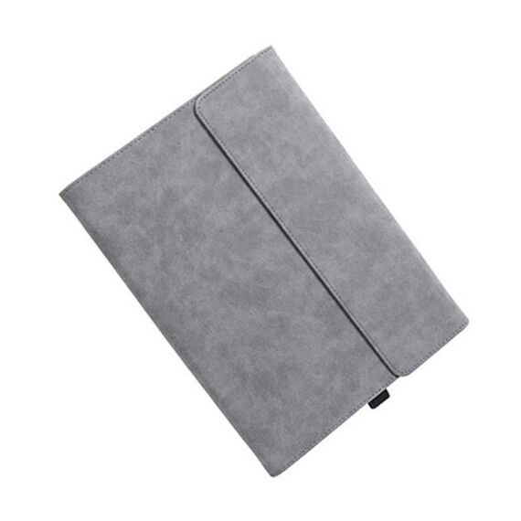Per Microsoft Surface Pro 7/7+ custodia a flip orizzontale a flip magnetico sudafricano sudafricano con slot e supporto a penna (grigio)