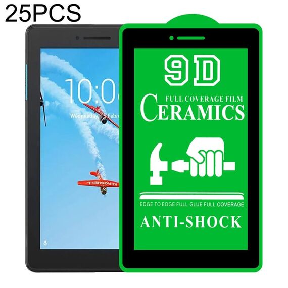 Per Lenovo Tab E7 7104 7,0 pollici 25 PCS Full Screen a schermo intero Pellicola in ceramica