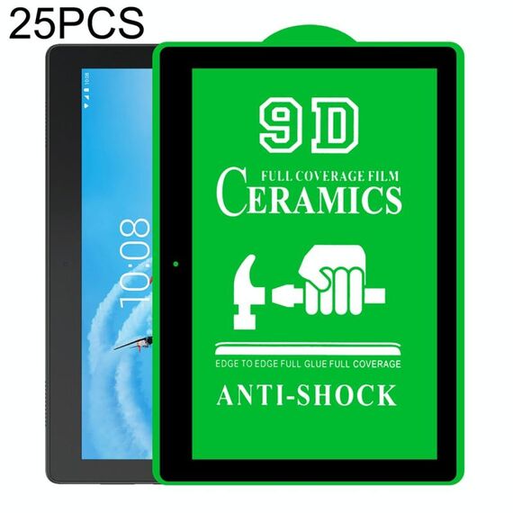 Per Lenovo Tab E10 TB-X104F 100 pollici 25 PCS 9D Full Screen a schermo intero Pellicola in ceramica