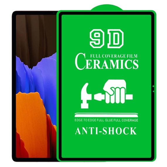 Per Samsung Galaxy Tab S7 FE 12.4 pollici 9D Full Schermo intero Pellicola in ceramica