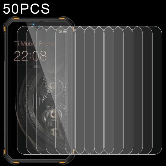 Per OUKITEL WP15 50 PCS 0.26mm 9h 2,5D film in vetro temperato