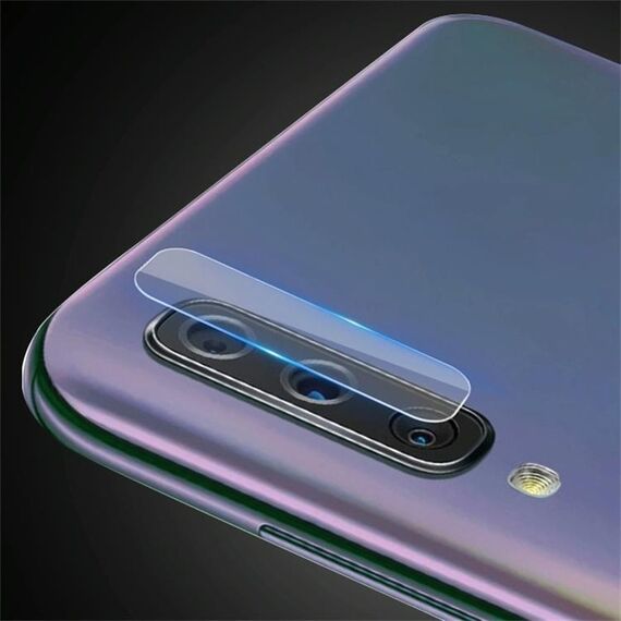 Per Galaxy A70 9D Pellicola protettiva in vetro temperato per fotocamera posteriore trasparente