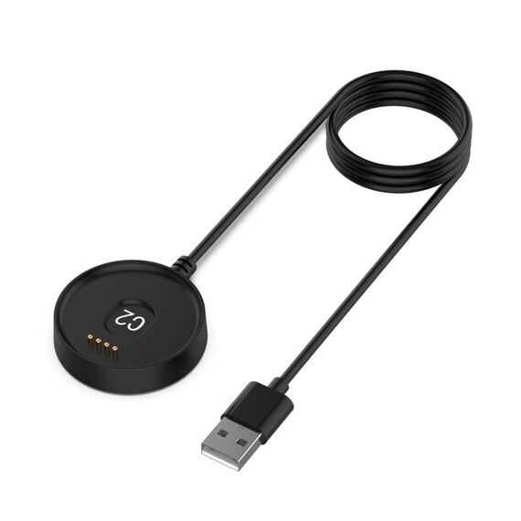 Per Ticwatch C2 Cavo di ricarica da 1 m con funzione cavo dati e funzioni di limitazione di tensione e corrente (nero)