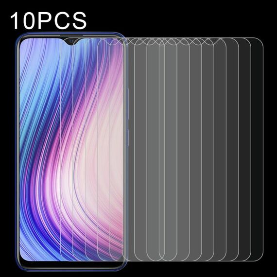 Per Vivo Y5s 10 PCS 0.26mm 9H Durezza superficiale 2.5D Pellicola non a schermo intero in vetro temperato antideflagrante