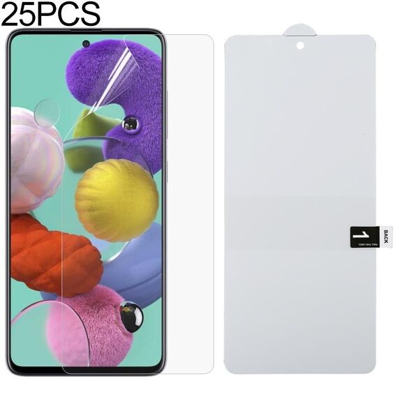 Per Galaxy A51 25 PCS Full Screen Protector Pellicola idrogel a prova di esplosione