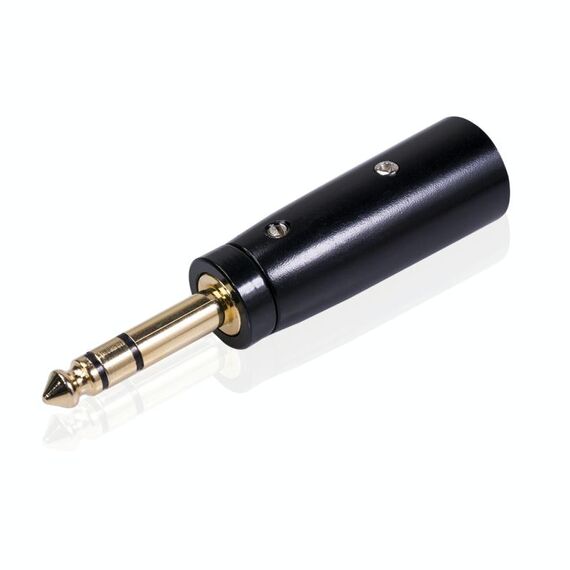 LZ1166G 6.35mm Stereo maschio maschio Adapter Adapter Adattatore Microfono Connettore altoparlante stereo