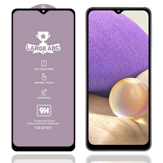 Per Samsung Galaxy A32 5G 9h HD GRANDE ARC High Allumina Full schermo in vetro temperato a schermo intero