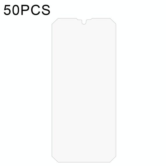 Per OUKITEL K15 PLUS 50 PCS 0,26 mm 9h 2.5D film in vetro temperato