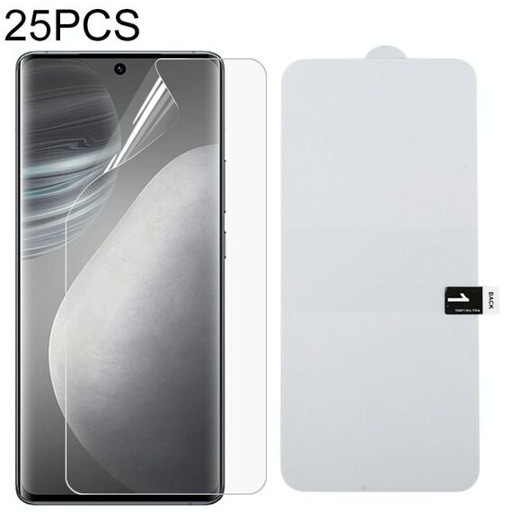 Per vivo X60 Pro / X60 PRO 25 PCS Pellicola protettiva a schermo intero a prova di esplosione a prova di esplosione