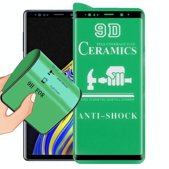 Per Samsung Galaxy Note9 Pellicola in ceramica colla a schermo intero 9D