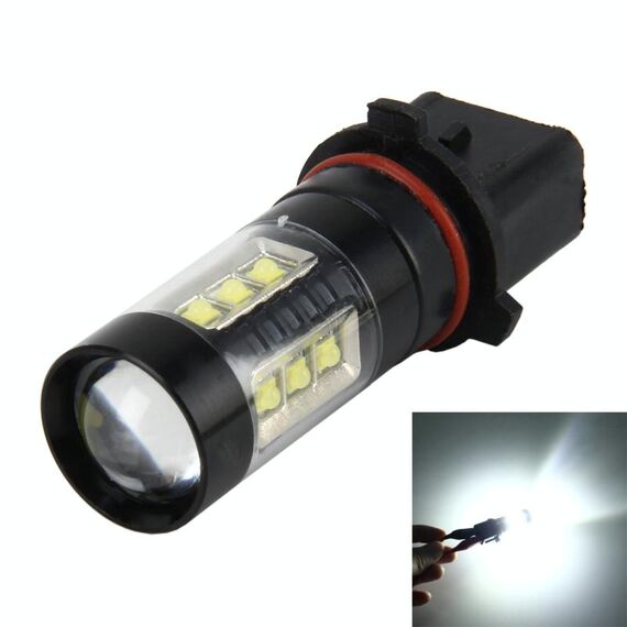 P13W 4.2W 290 LM 6000K Fendinebbia per auto con 16 lampade 3535, CC 12V-24V (luce bianca)