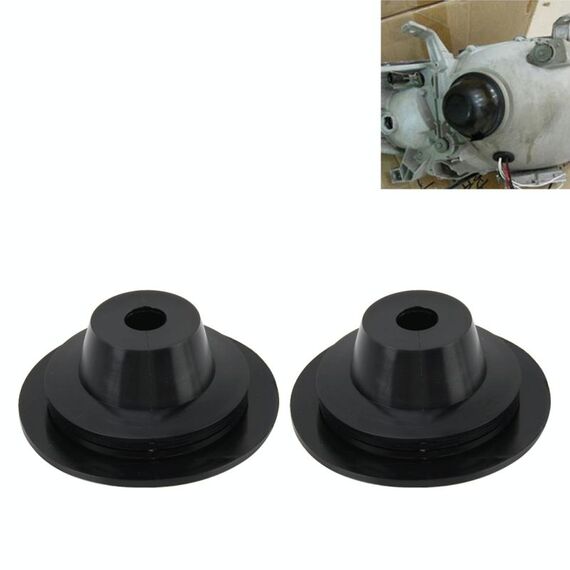 2 PCS Universale per auto LED Faro HID Lampada allo xeno Coperchio antipolvere in silicone Tappi di tenuta Coperchio antipolvere per parapolvere per H1 H3 H7 H11 / H8