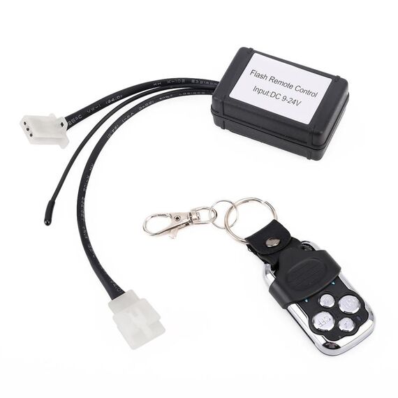 Telecomando universale per auto 3 PIN DC 9-24V LED stroboscopico