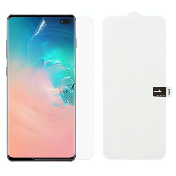 Pellicola protettiva frontale morbida in idrogel per Galaxy S10 Plus