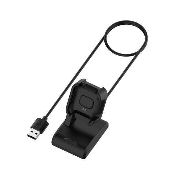 Per Xiaomi MI Watch Lite / Redmi orologio USB Portabagitore magnetico USB con funzione dati, lunghezza: 1m (nero)