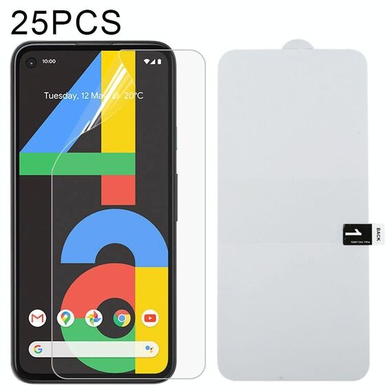 Per Google Pixel 5 XL / Pixel 4A 5G 25 PCS Pellicola protettiva a schermo intero a prova di esplosione a prova di esplosione