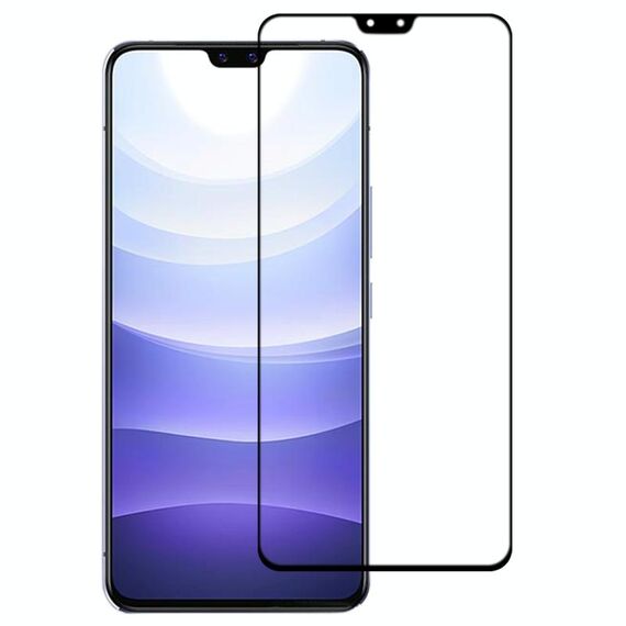 Per vivo s9 colla full cover cover protector schermo in vetro temperato