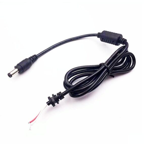 Cavo di alimentazione CC maschio 4,0 x 1,7 mm per adattatore per laptop, lunghezza: 1,2 m