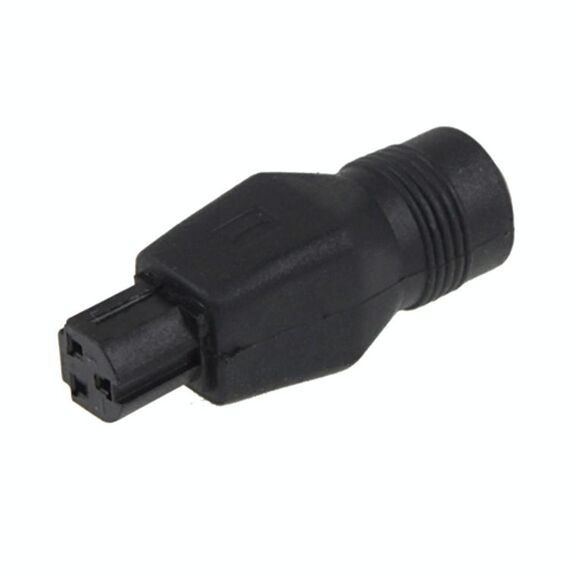 Punta per spina di alimentazione CC femmina da 3 pin a 5,5 x 2,1 mm per adattatore per laptop Dell C500 / C510 / C600 / C610