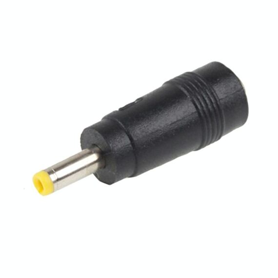 Punta della spina di alimentazione CC da 4,0 x 1,7 mm maschio a 5,5 x 2,1 mm femmina CC per adattatore per laptop HP NE578PA / NE572PA