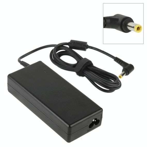 Adattatore CA 19 V 4,74 A per rete HP, punte di uscita: 5,5 mm x 2,5 mm (nero)
