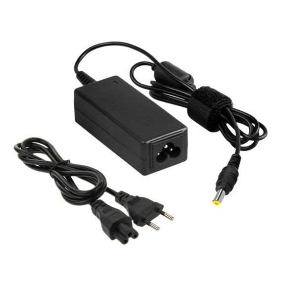 Adattatore CA con spina europea 19V 4.22A 80W per laptop FUJITSU, punte di uscita: 5,5 x 2,5 mm (nero)