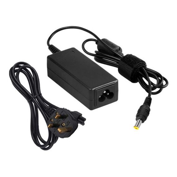 Adattatore CA con spina UK 19V 4.22A 80W per laptop FUJITSU, punte di uscita: 5,5 x 2,5 mm (nero)