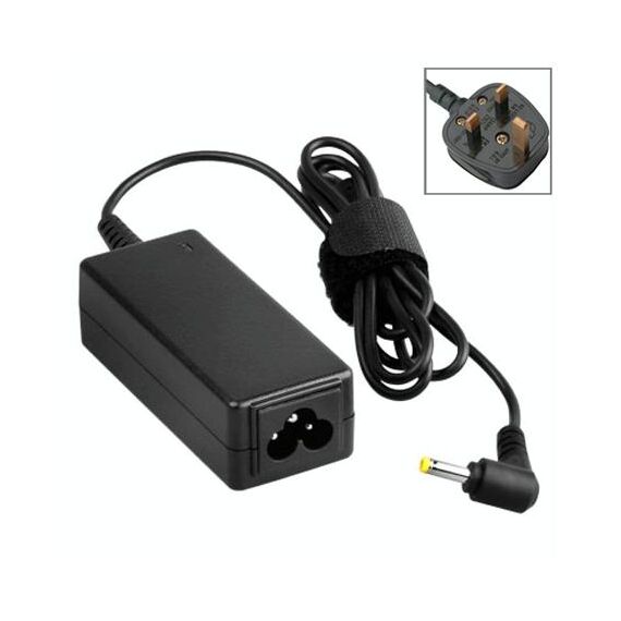 Adattatore CA con spina per il Regno Unito 19 V 1,58 A 30 W per notebook HP COMPAQ, Adattatore CA con spina UE 19 V 1,58 A 30 W per notebook HP COMPAQ, punte di uscita: 4,8 x 1,7 mm