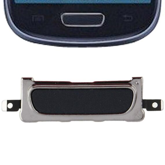 Per Galaxy SIII mini / i8190 Grano tastiera di alta qualità (nero)