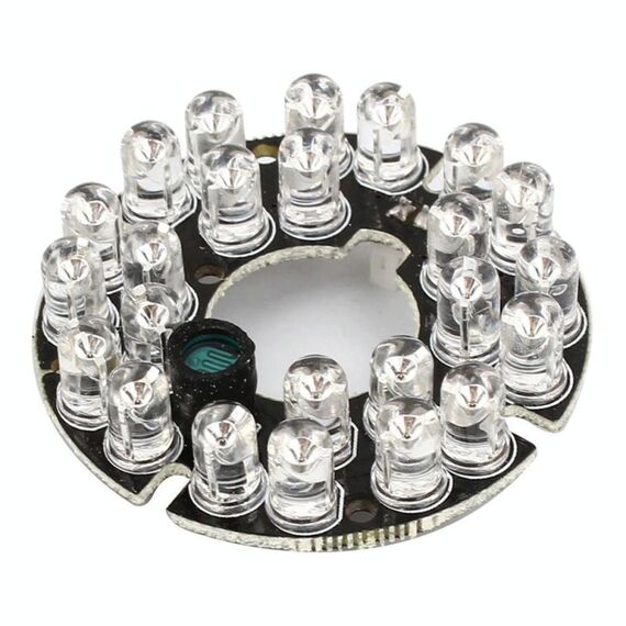 Lampada a infrarossi da 5 mm LED da 5 mm per telecamera CCD, Distanza IR: 20m