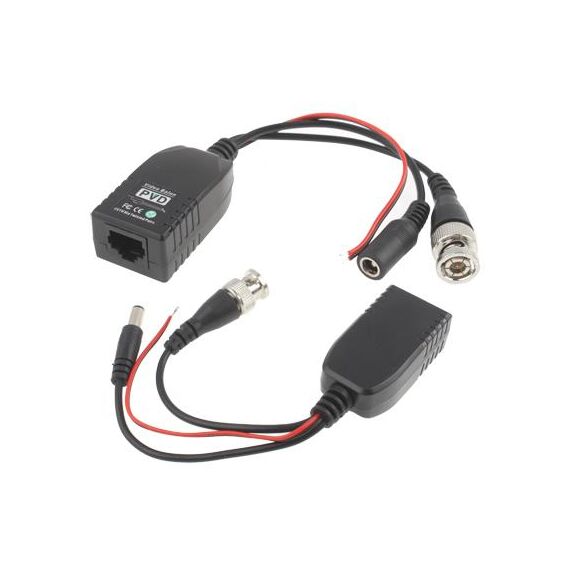 Trasmettitore balun passivo alimentazione / video / dati RJ45 Cat5