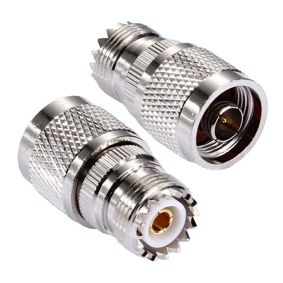 Connettore N maschio a femmina UHF