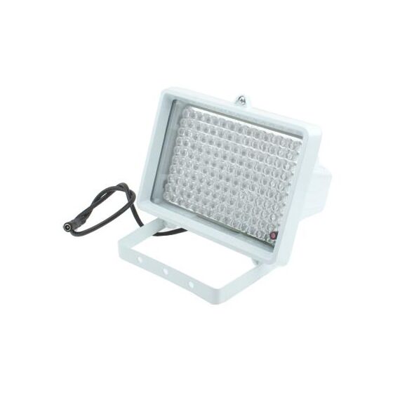 140 luce ausiliaria a LED per fotocamera CCD, Distanza IR: 150m (ZT-140LF), Dimensione: 11x17x12.5cm (bianco)