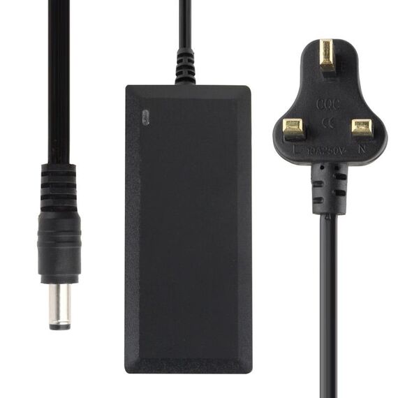 Adattatore di alimentazione CA DVR 12V 3A / 4 canali con spina UK, punte di uscita: 5,5 x 2,5 mm