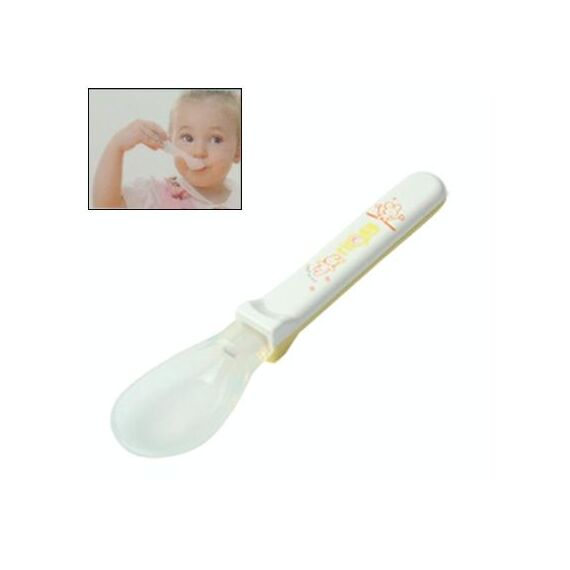 Cucchiaio in gel di silicone adorabile per neonati (consegna casuale)