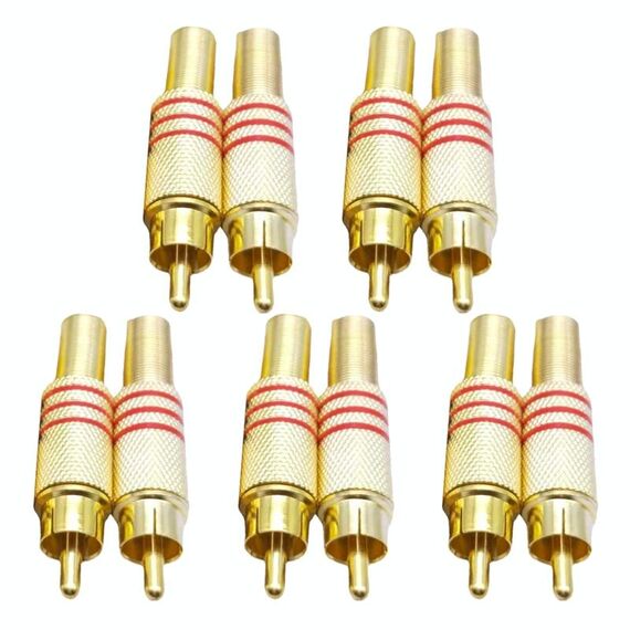 JL0924 Connettore Jack RCA da 3,5 mm (10 PC in un unico pacchetto, il prezzo è per 10 PC)