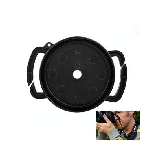 Copriobiettivo della fotocamera con presa centrale da 72-82 mm / 77 mm