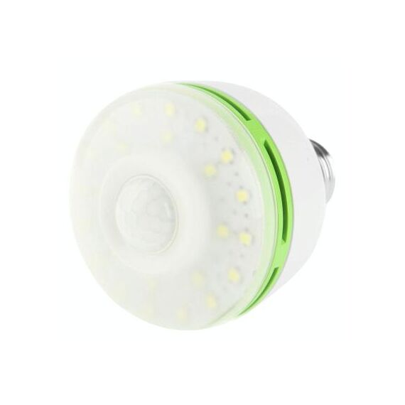 Lampada con sensore umano da 6 W., Luce bianca, 48 LED, tipo di base: E27