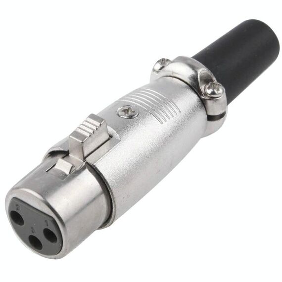 Adattatore connettore per microfono a spina femmina XLR a 3 pin
