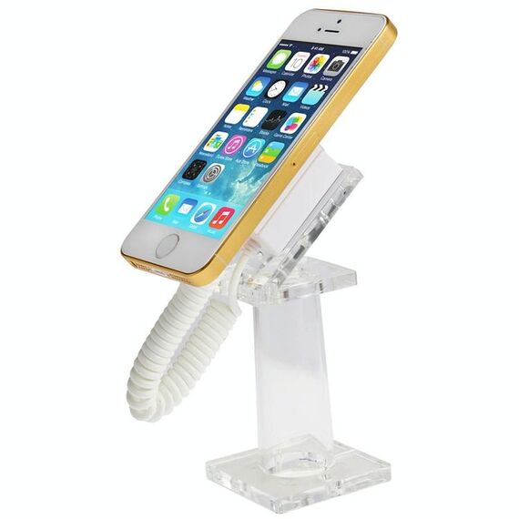 Supporto universale per display antifurto per telefono cellulare / supporto antifurto per display (bianco)