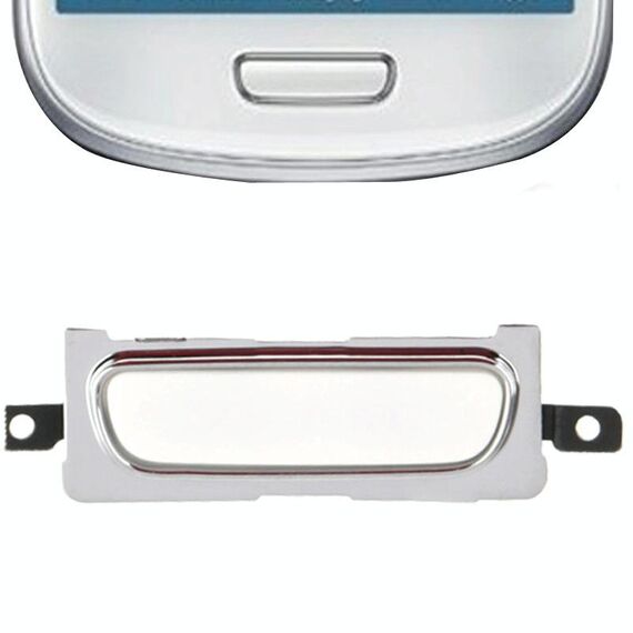 Per tastiera Galaxy SIII mini / i8190 High Qualiay Grain (bianco)