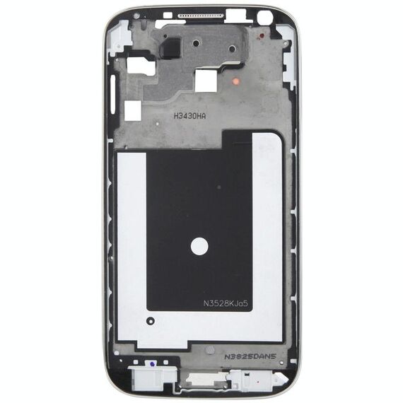 Per Galaxy S IV / i337 Scheda centrale LCD di alta qualità / Telaio anteriore, (Nero)