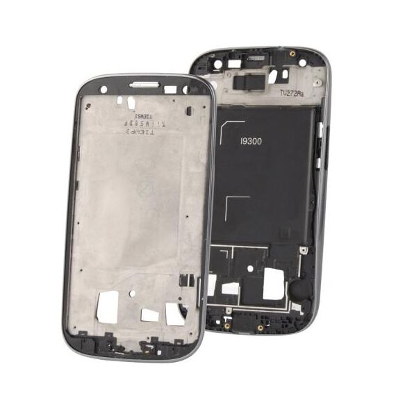 Telaio e scheda lcd originale 2 in 1 di ricambio per Galaxy S III i9300 grigio S-SPA-1040DG