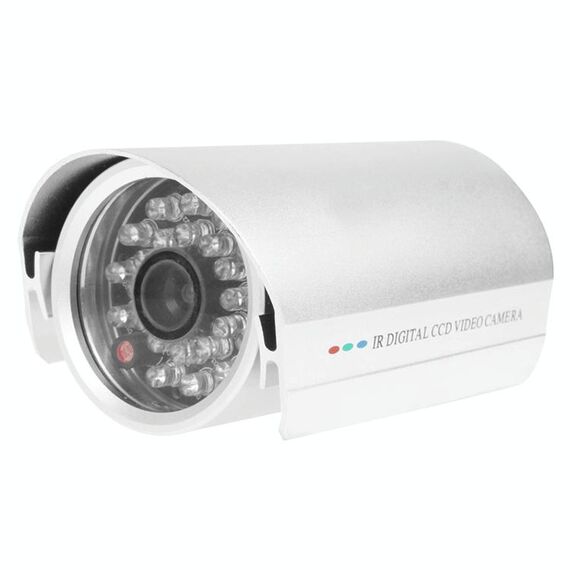 1/3 di pollice Sony 420TVL 6mm Matrice di lenti fisse LED e videocamera CCD a colori impermeabile senza staffa, distanza IR: 25m